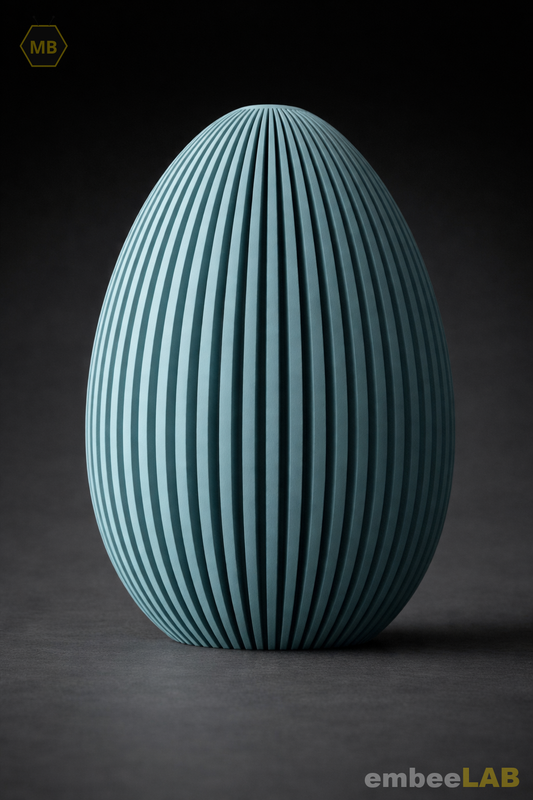 Ovino Osterei Vase & LED-Teelichthalter – Detailansicht