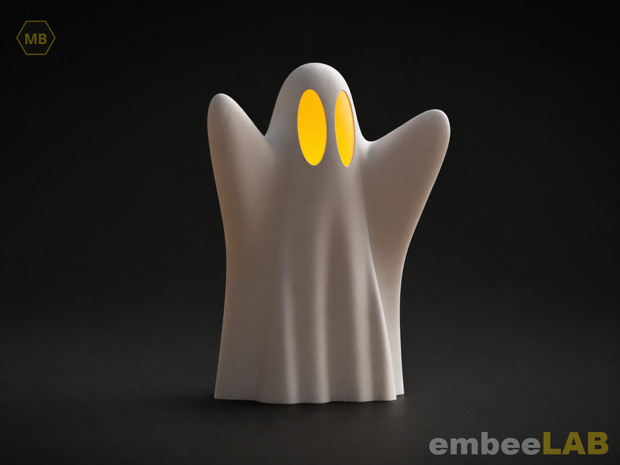 Kasper Halloween Geist LED-Teelicht