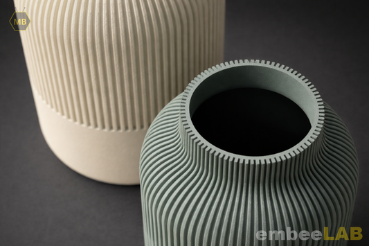 Noka Japandi Flaschenvase – Detailansicht