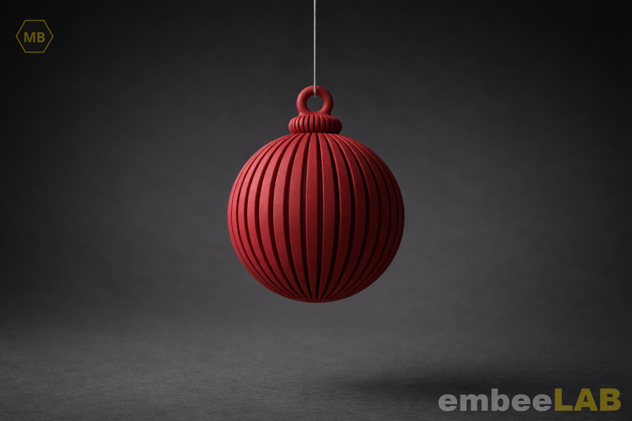 Kira Weihnachtskugel 3D-Druck
