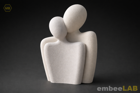 Futari Liebespaar-Skulptur – Hauptansicht