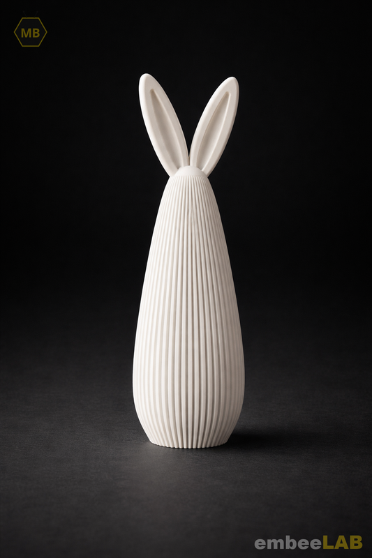 Mimi Osterhase Deko-Skulptur schlank – Hauptansicht