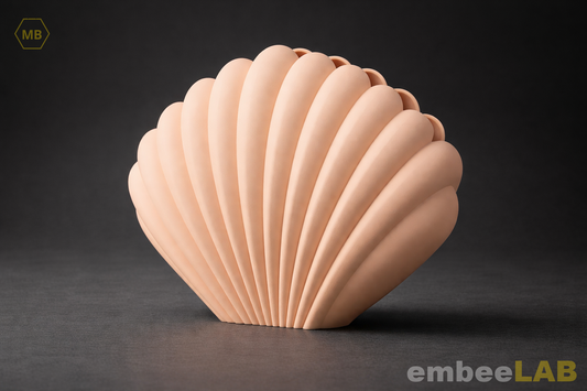 Kai Muschel-Vase – Hauptansicht