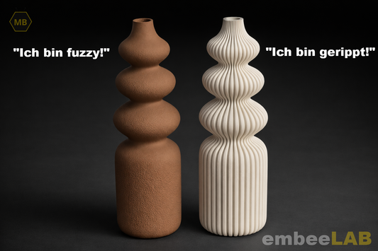 Rippi Vase Gerippte Dekovase – Hauptansicht