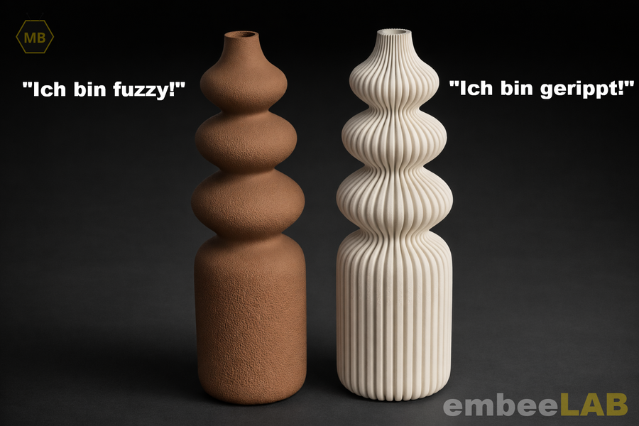 Rippi Vase Gerippte Dekovase