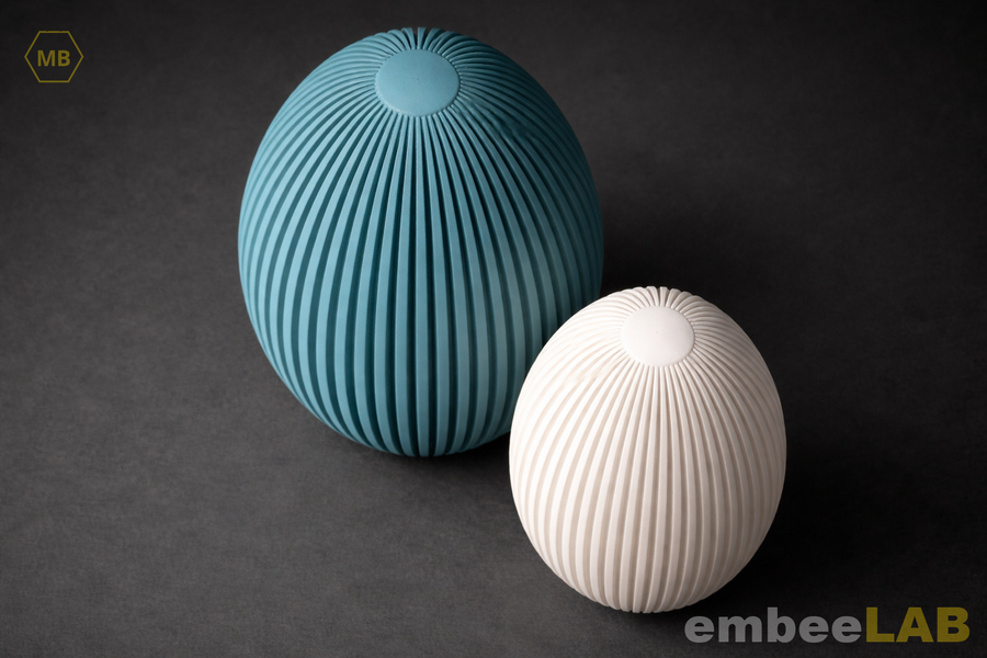 Ovino Osterei Vase & LED-Teelichthalter