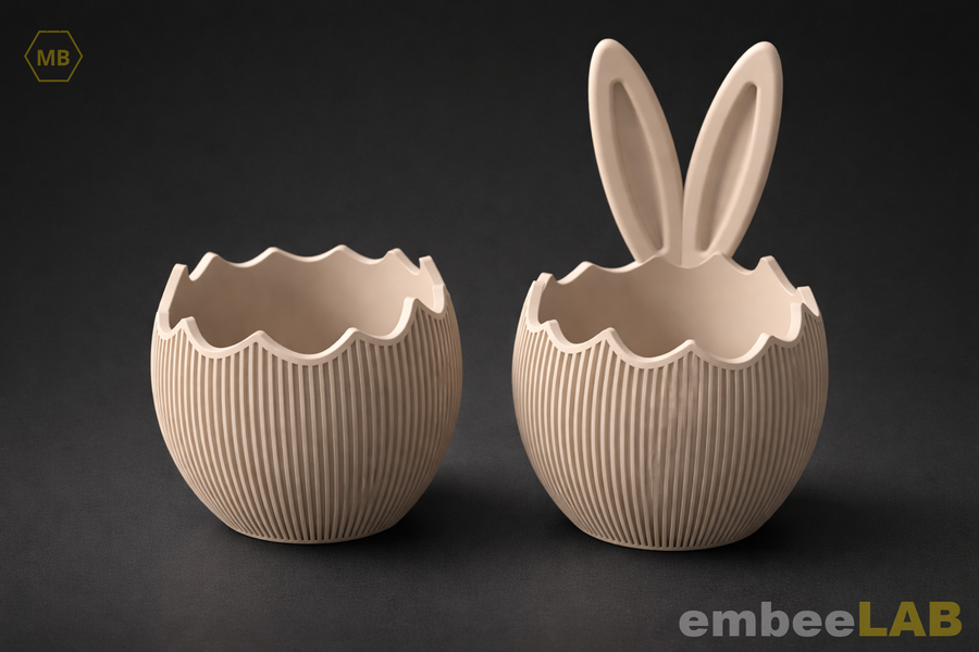 Hatch Bowl Ostereischale mit Hasenohren