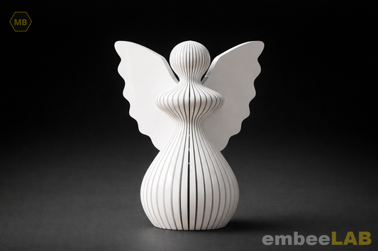 Tenshi Engel-Dekofigur – 3D-gedruckte Dekoration von embeeLAB