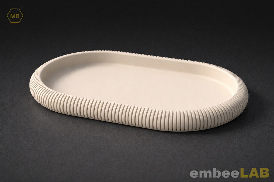 Nami Japandi Ablagetablett oval