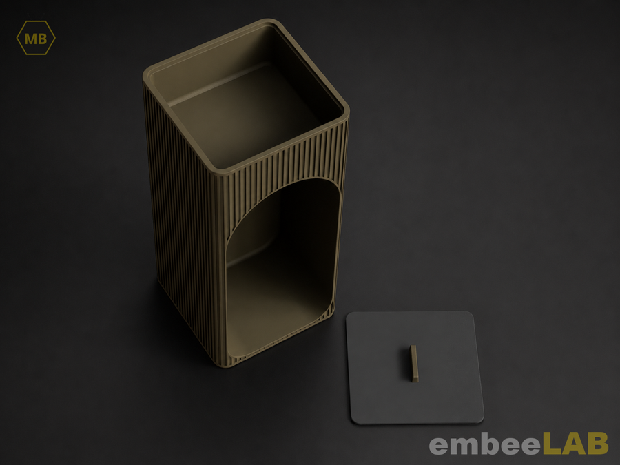 Toila - Toilettenpapier-Organizer mit Stauraum-Deckel