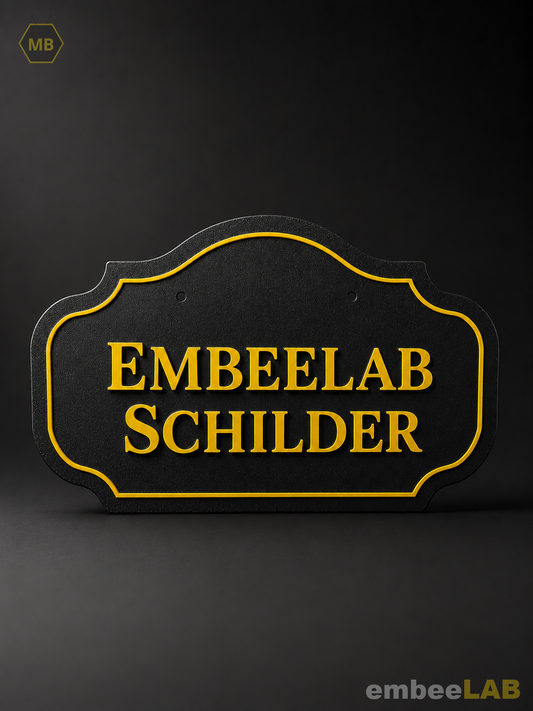 Personalisiertes Zierschild - dein Wunschtext