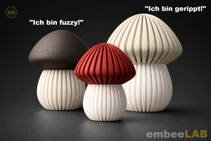 Kinoko Pilz-LED-Teelichtleuchte