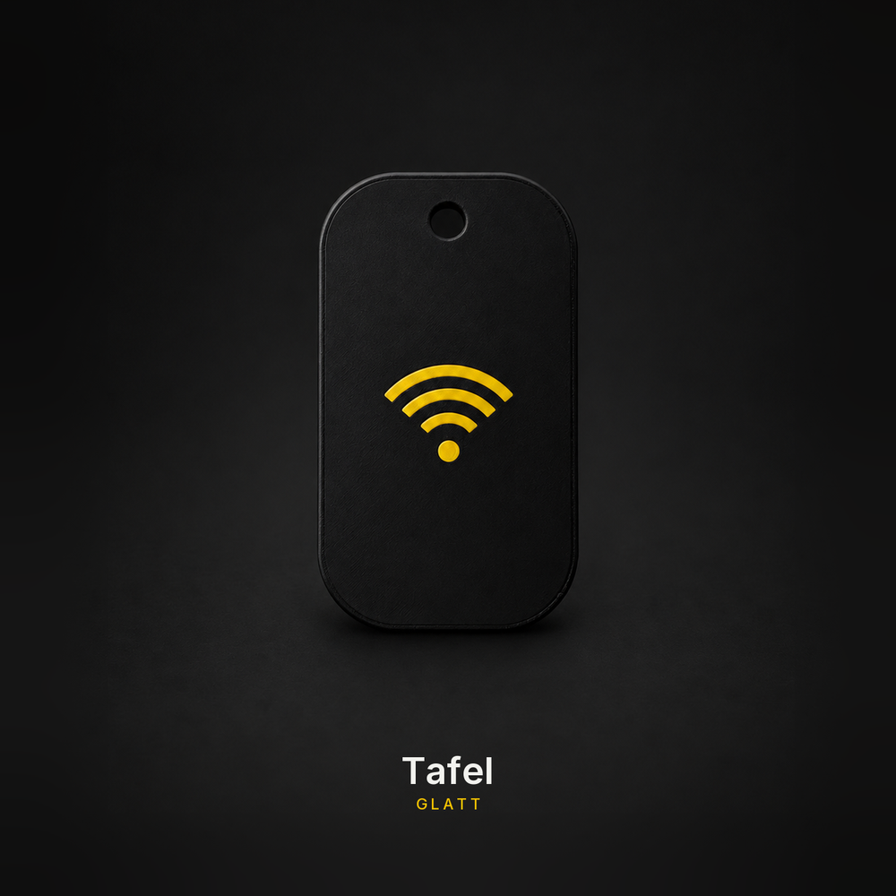 Tafel, glatt - NFC-Schlüsselanhänger von embeeLAB